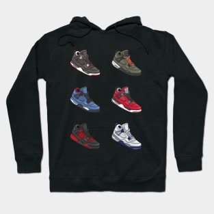 AJ 4 Retro Sneaker Collection Hoodie